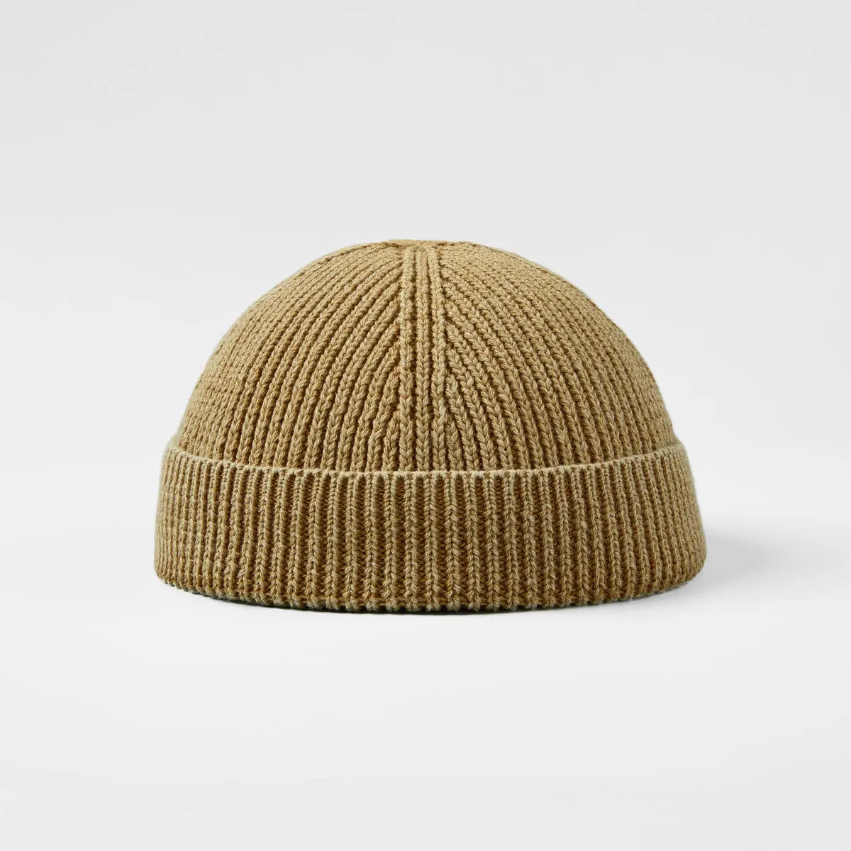 Short Fisherman Cotton Beanie Hat