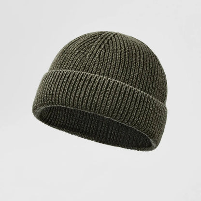 Short Fisherman Cotton Beanie Hat