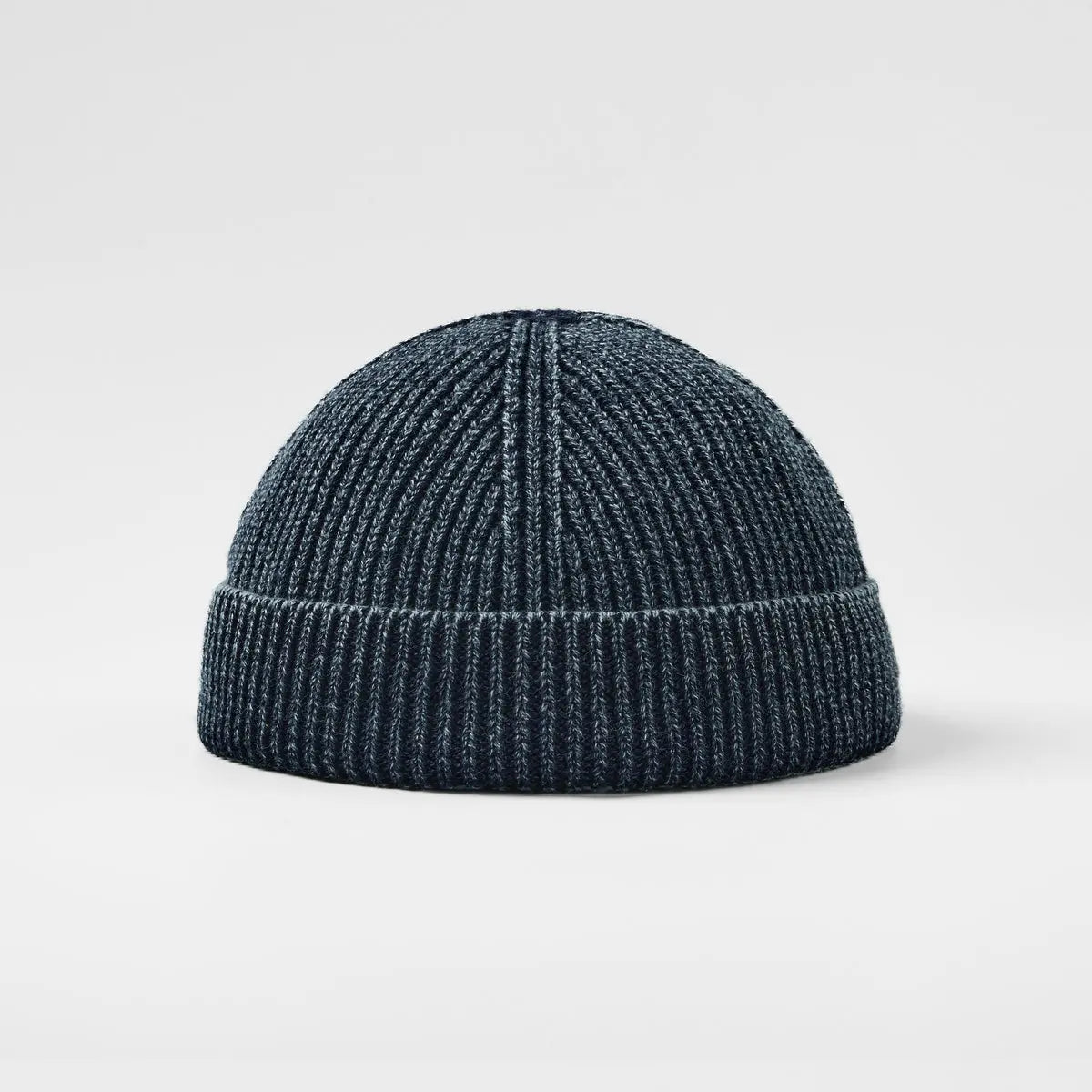 Short Fisherman Cotton Beanie Hat