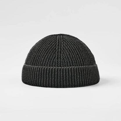 Short Fisherman Cotton Beanie Hat