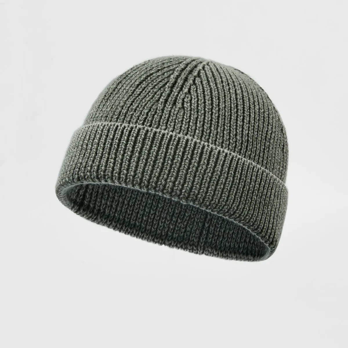 Short Fisherman Cotton Beanie Hat