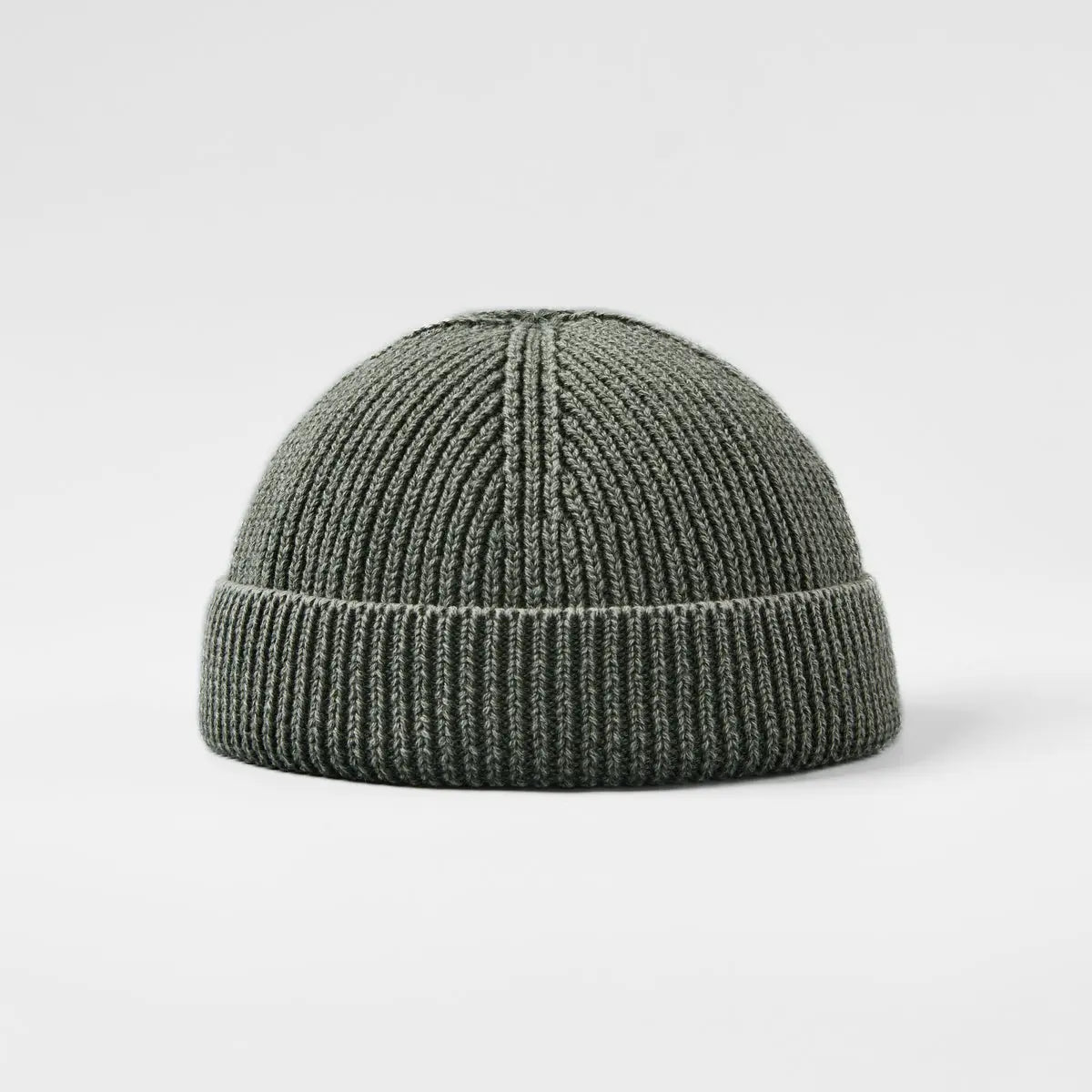Short Fisherman Cotton Beanie Hat