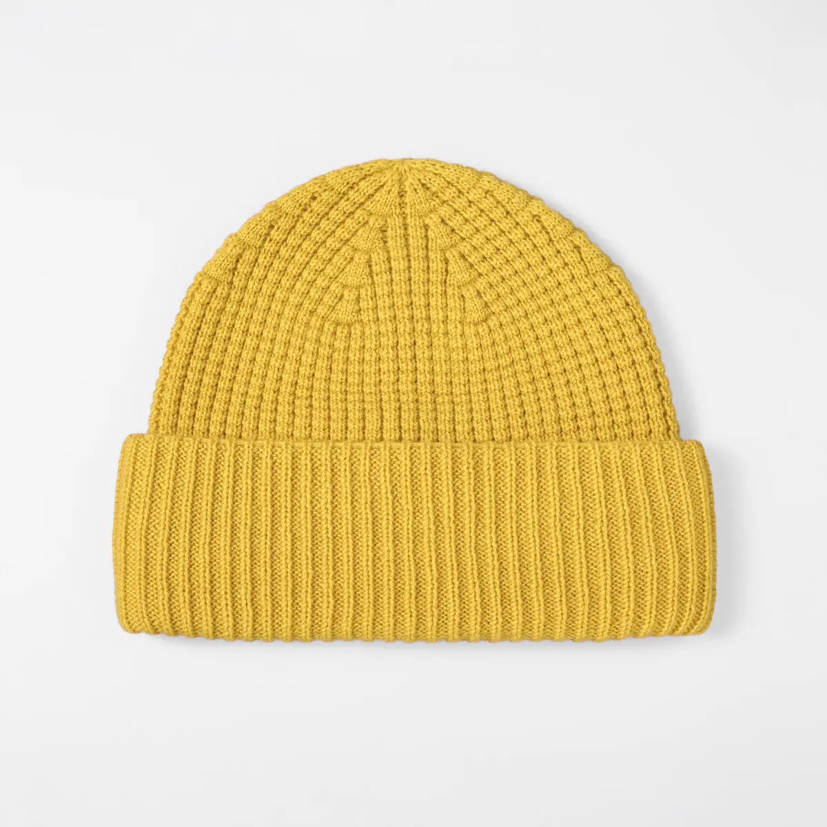 Blank Wool Waffle Knit Beanie