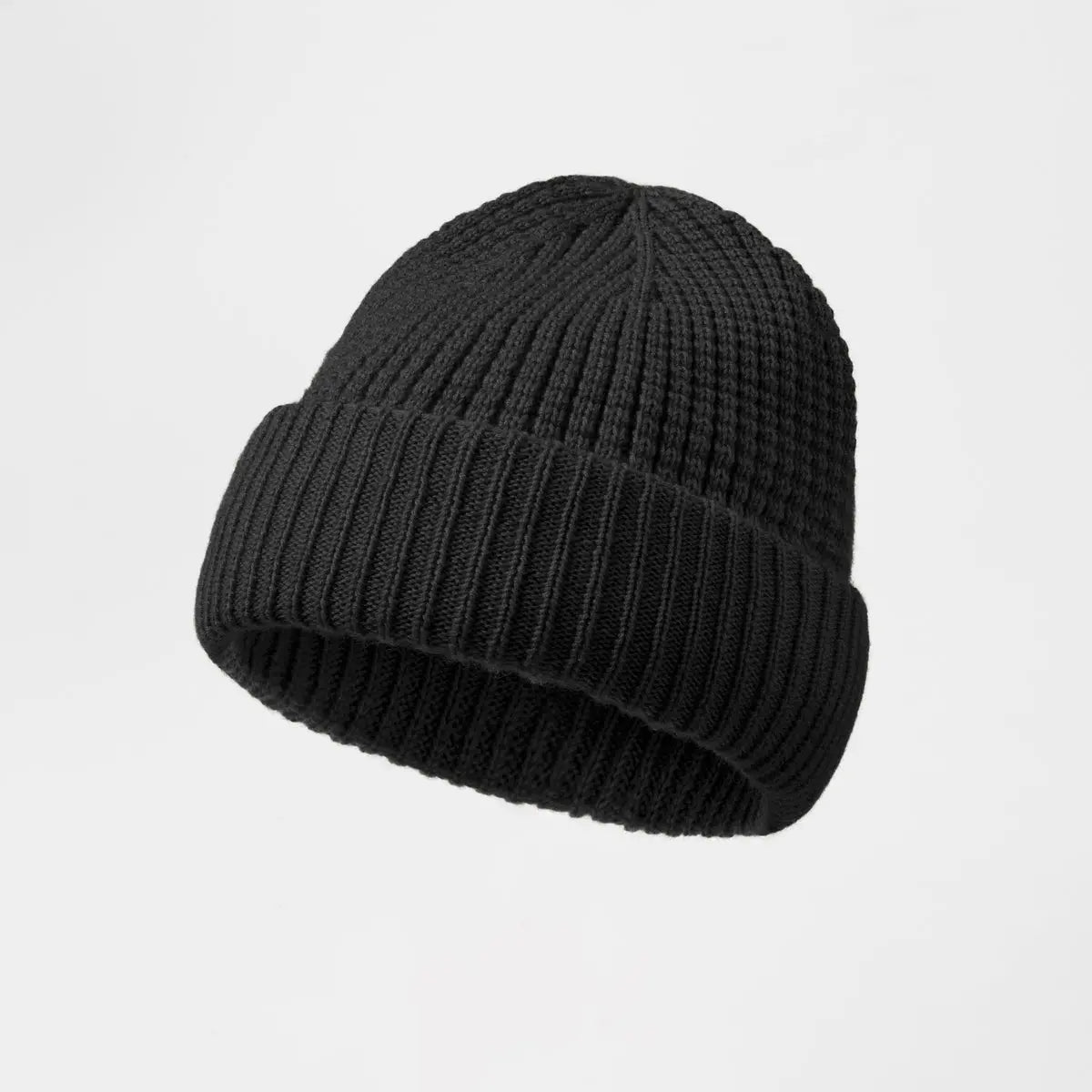 Blank Wool Waffle Knit Beanie