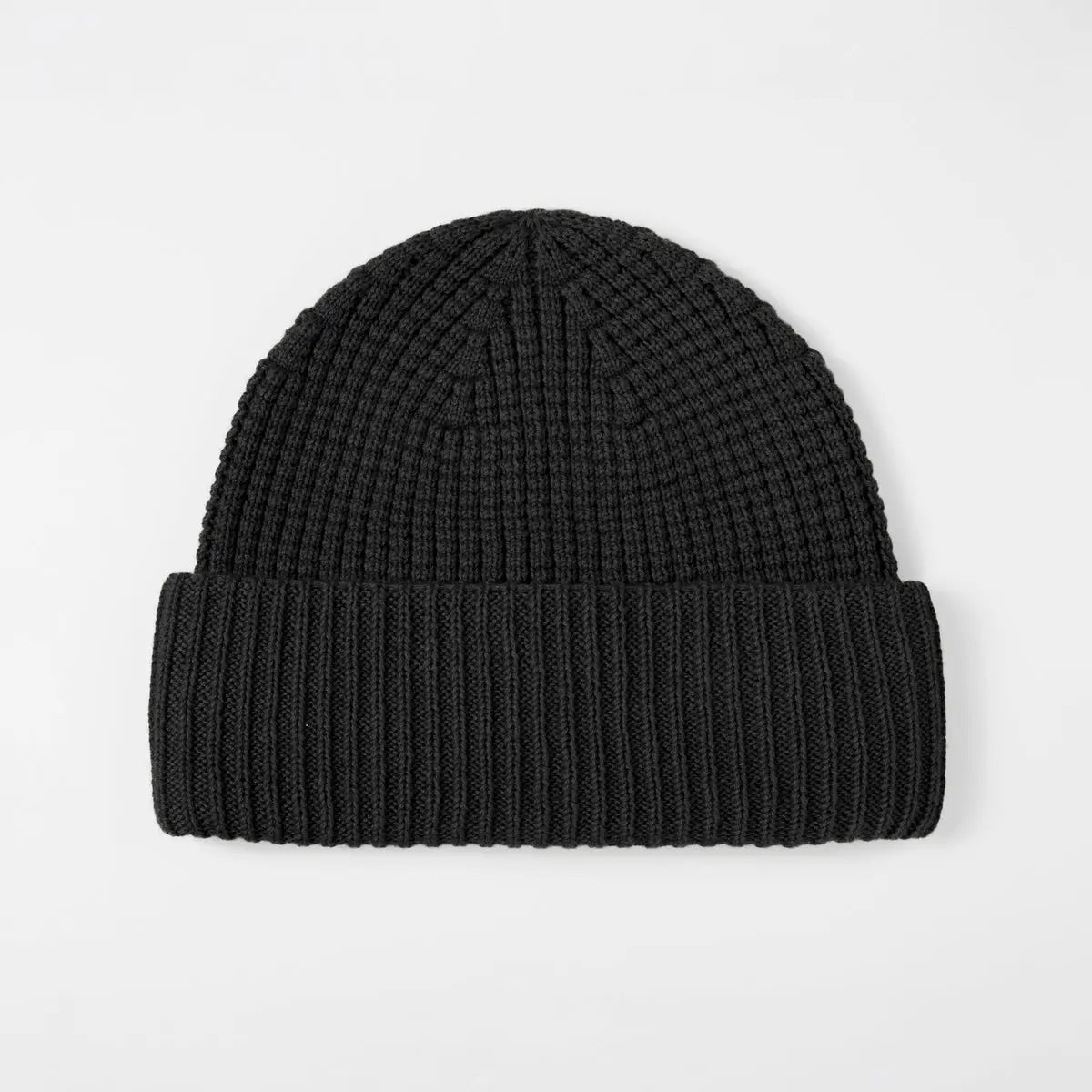 Blank Wool Waffle Knit Beanie