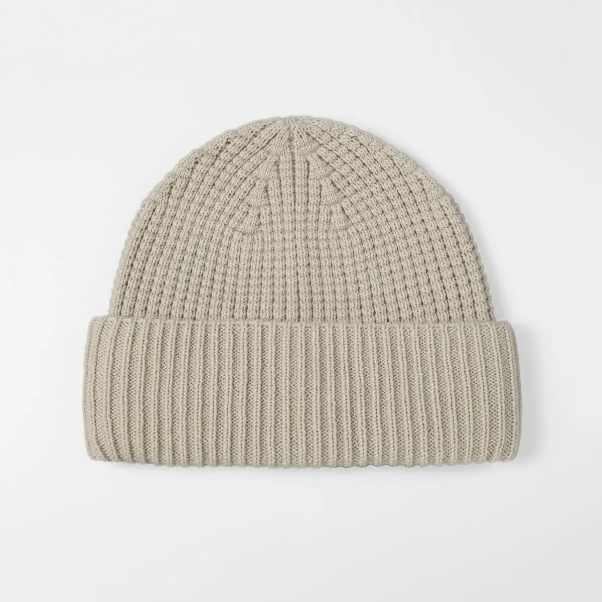 Blank Wool Waffle Knit Beanie