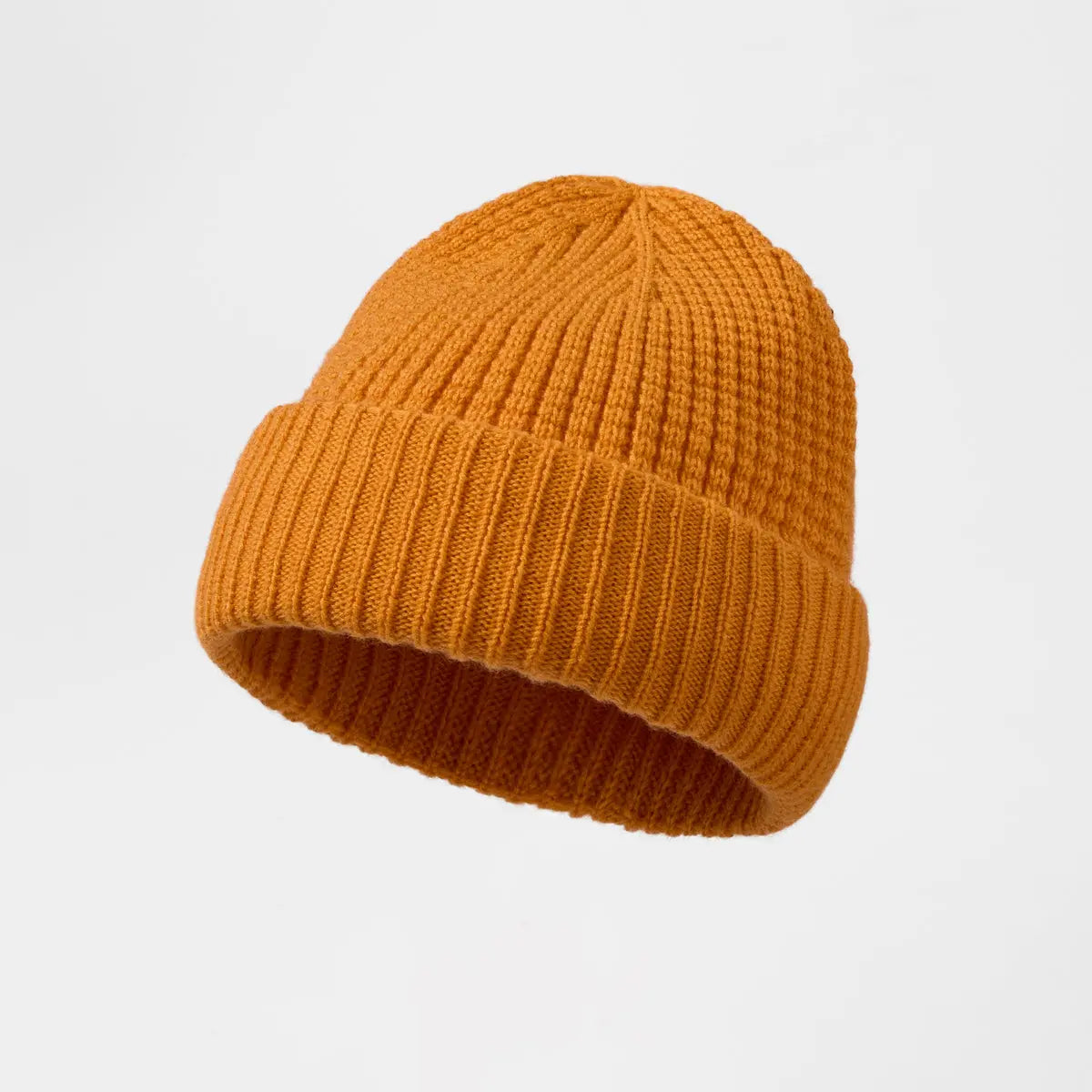 Blank Wool Waffle Knit Beanie