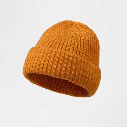 Blank Wool Waffle Knit Beanie