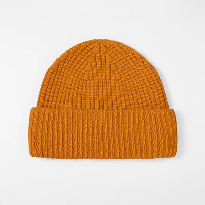 Blank Wool Waffle Knit Beanie