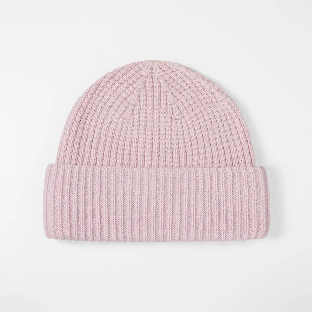 Blank Wool Waffle Knit Beanie