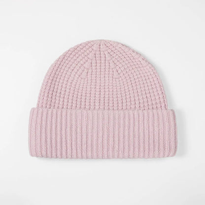 Blank Wool Waffle Knit Beanie