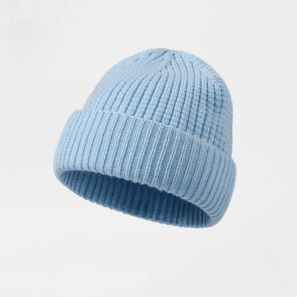 Blank Wool Waffle Knit Beanie