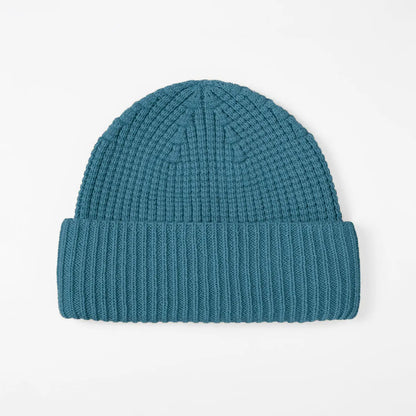 Blank Wool Waffle Knit Beanie