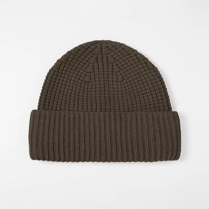 Blank Wool Waffle Knit Beanie