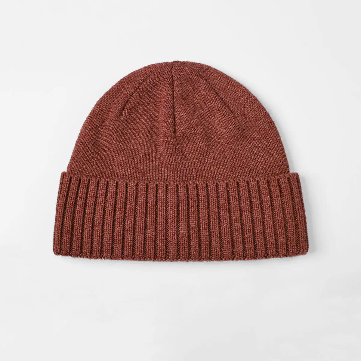 Blank Classic Ribbed Knit Wool Beanie