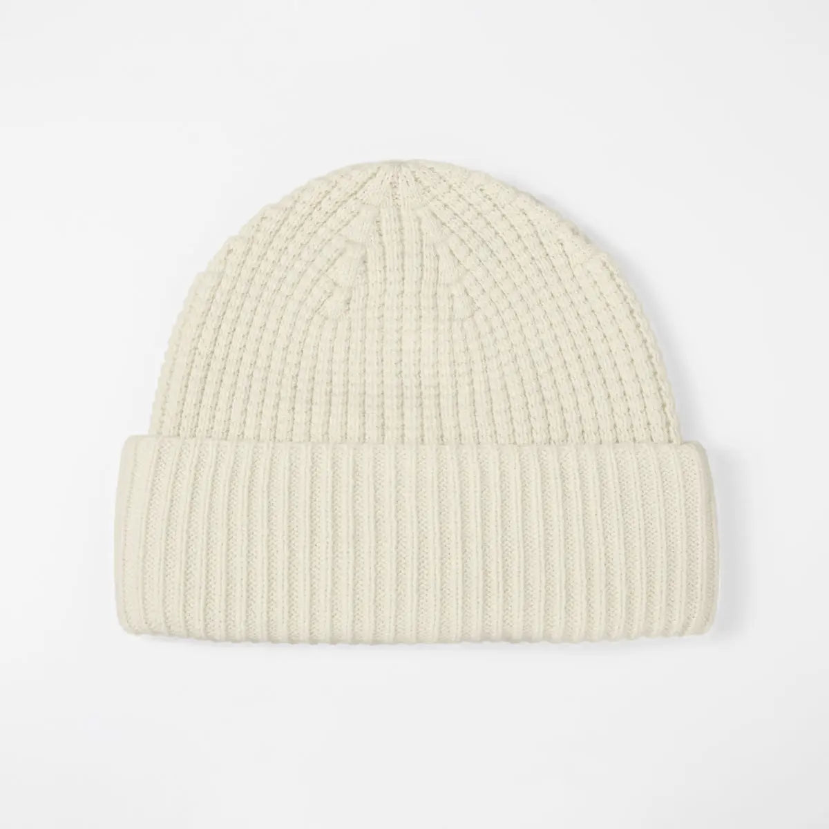 Blank Wool Waffle Knit Beanie