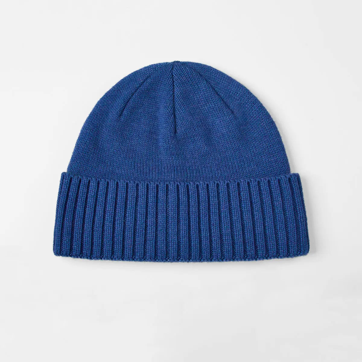 Blank Classic Ribbed Knit Wool Beanie