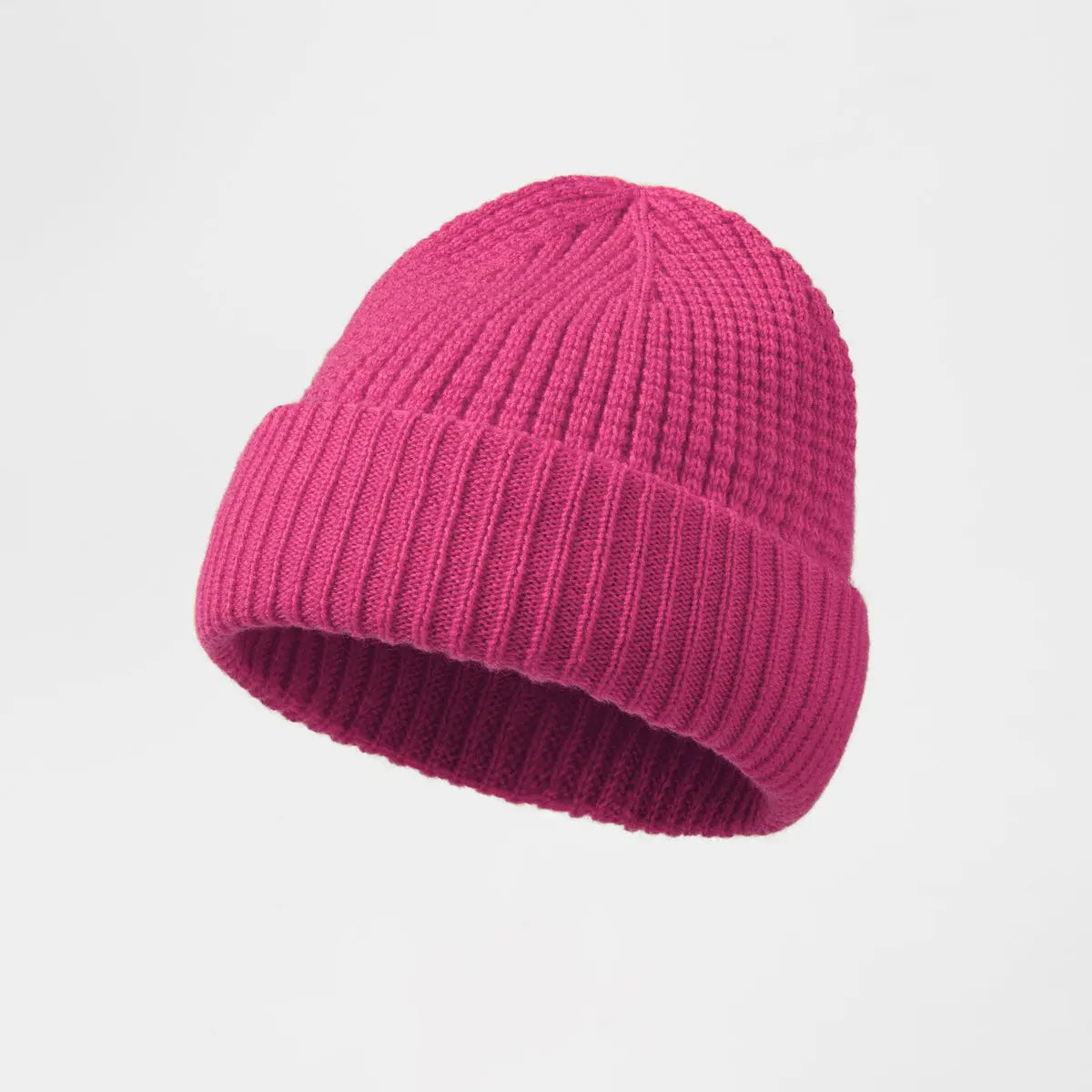 Blank Wool Waffle Knit Beanie
