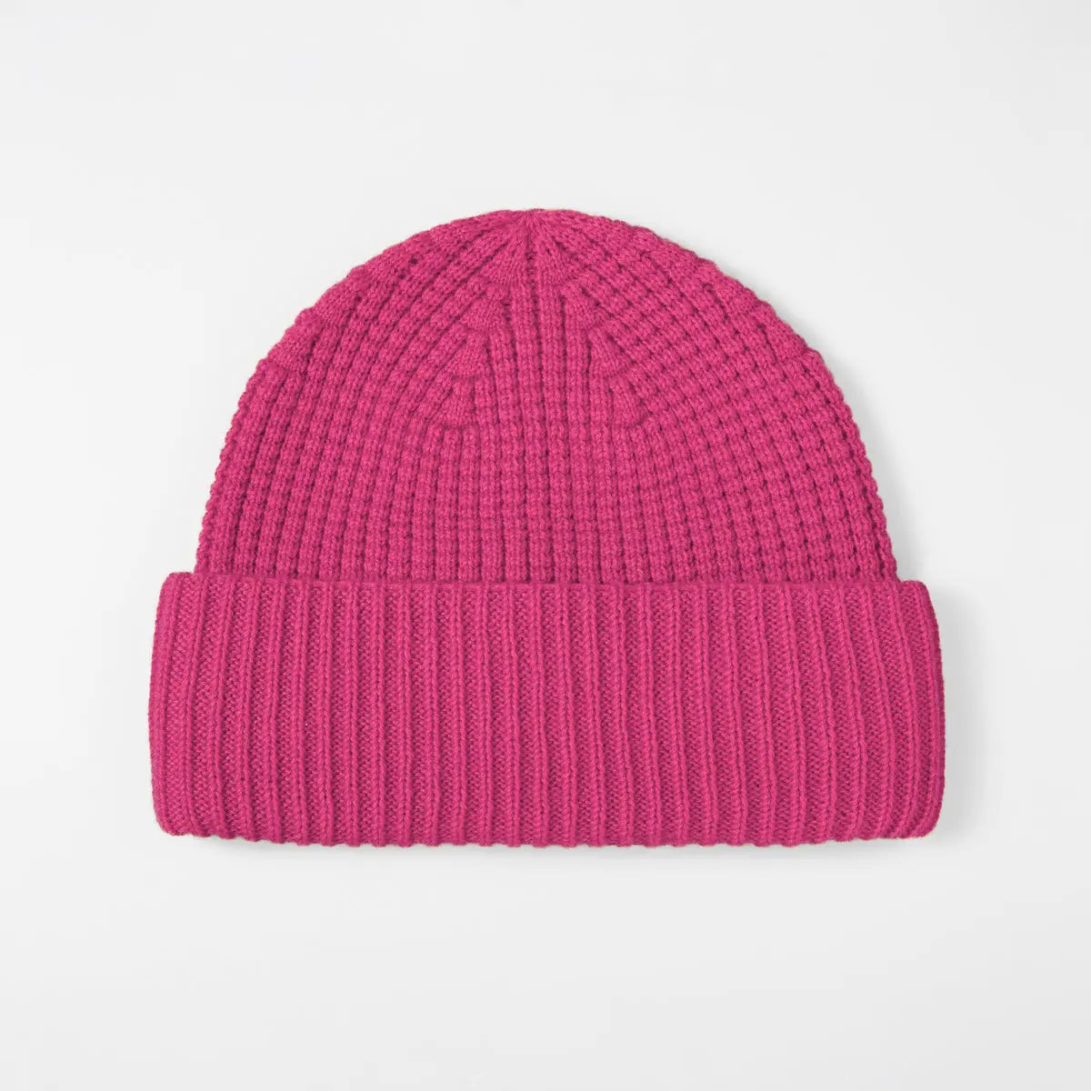 Blank Wool Waffle Knit Beanie