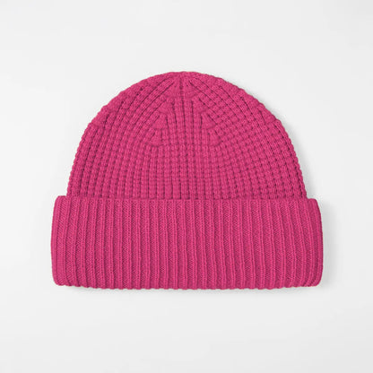 Blank Wool Waffle Knit Beanie