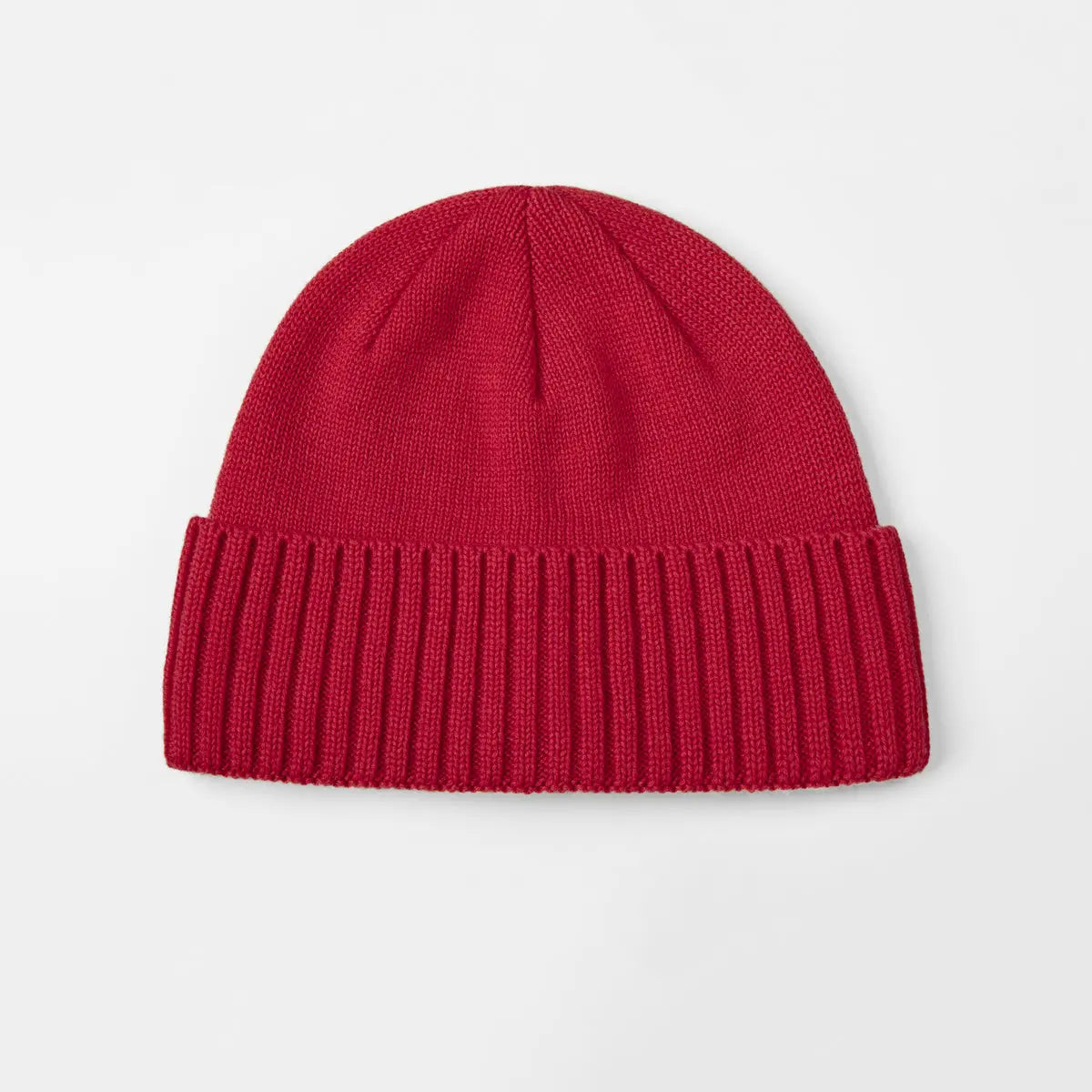 Blank Classic Ribbed Knit Wool Beanie