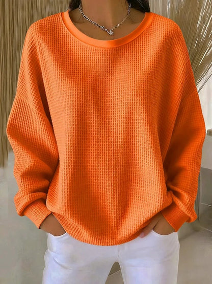 Classic relaxed everyday knit sweater for women | Nova