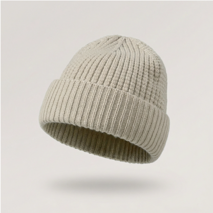 Blank Wool Waffle Knit Beanie
