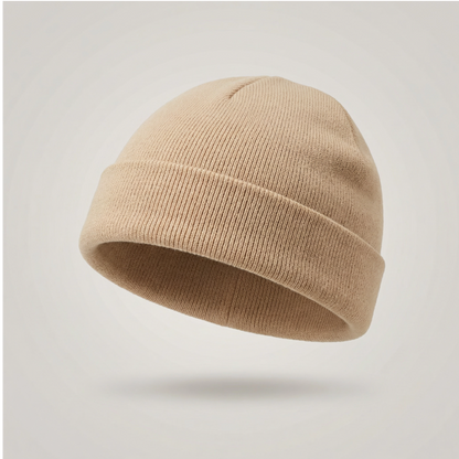 Short Fisherman Cotton Beanie Hat