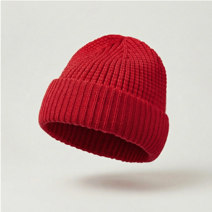 Blank Wool Waffle Knit Beanie