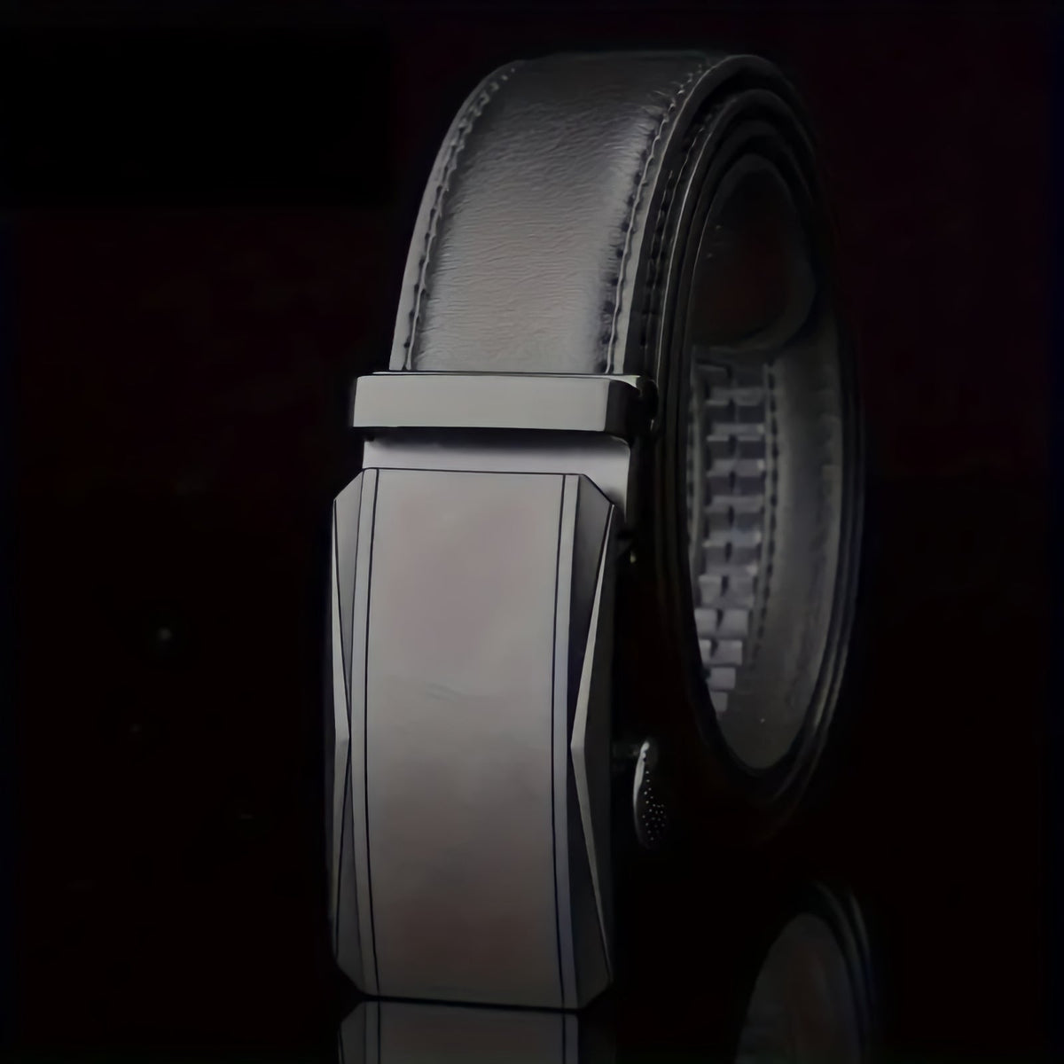 Aquila Men's Automatic Buckle Belt – Adjustable Formal Style