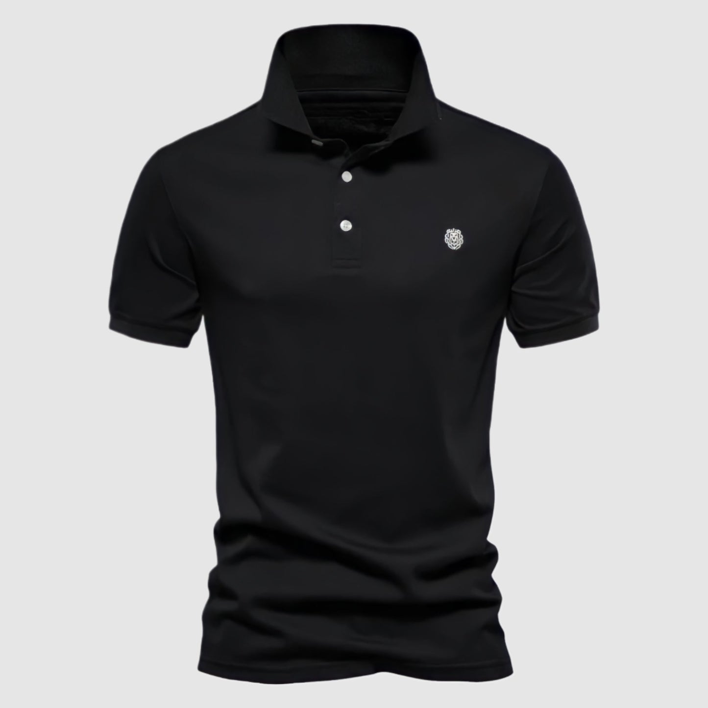 Leone Men's Short Sleeve Polo Shirt – Classic Slim Fit