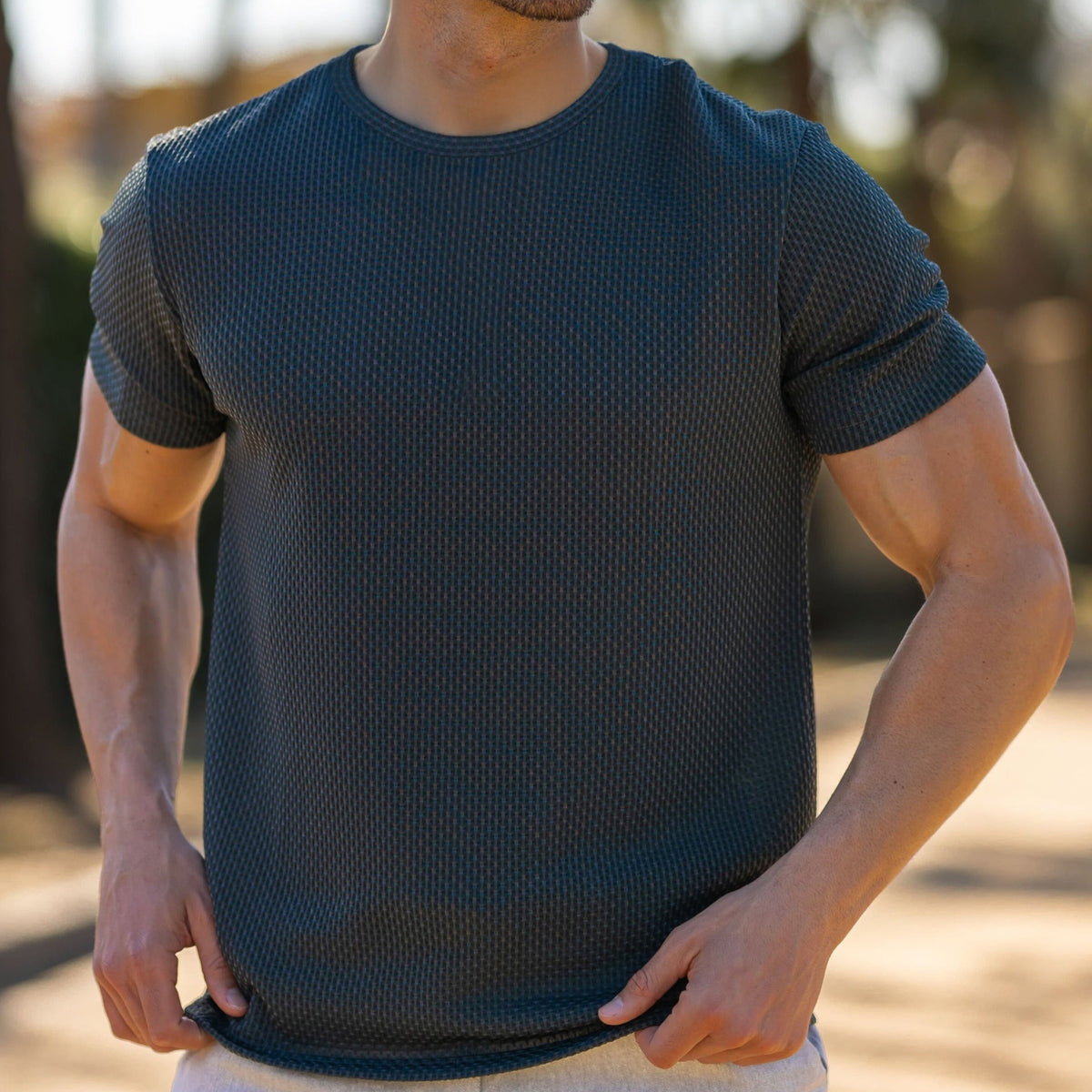 Soffice Men's T-Shirt – Soft Slim Fit Short Sleeve