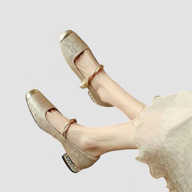 Classic orthopaedic mary jane everyday flats for women | Olivia