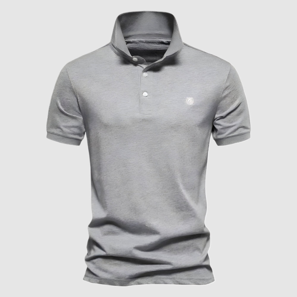 Leone Men's Short Sleeve Polo Shirt – Classic Slim Fit