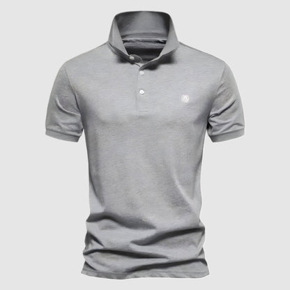 Leone Men's Short Sleeve Polo Shirt – Classic Slim Fit