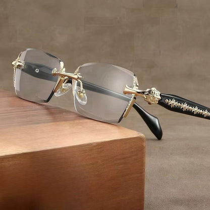Men's Portofino Rimless Glasses