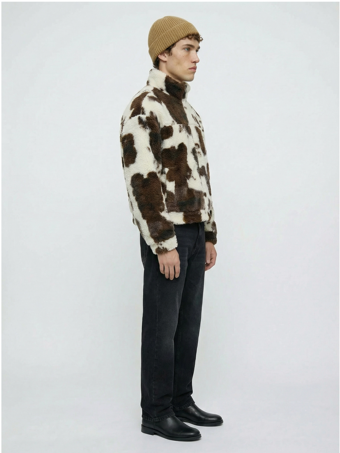 Cowhide Leather Trucker Jacket