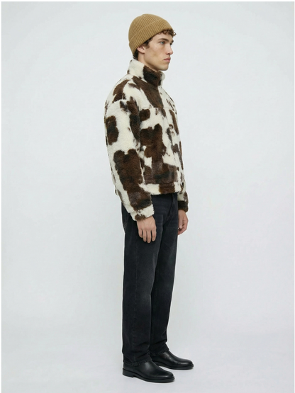 Cowhide Leather Trucker Jacket