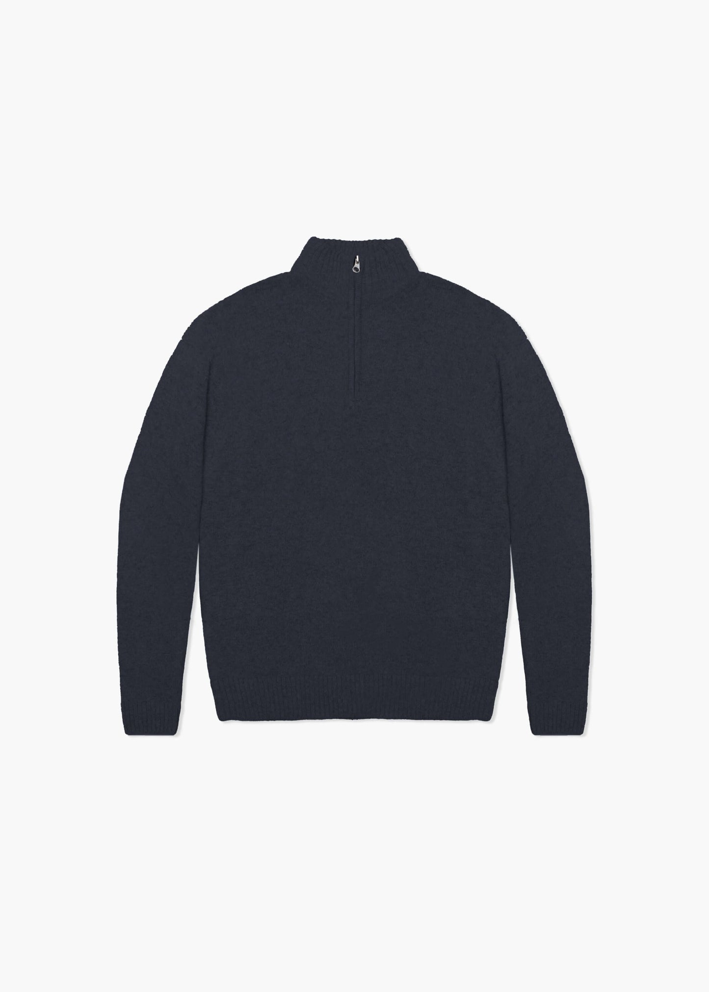Merino Wool Blend Half-Zip Sweater