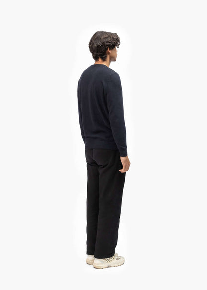 Merino Wool Blend Knit Sweater