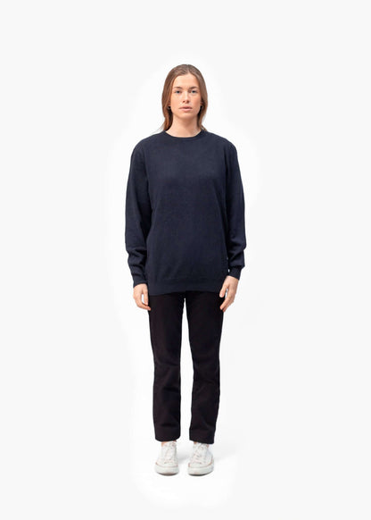 Merino Wool Blend Knit Sweater