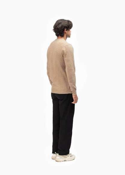 Merino Wool Blend Knit Sweater