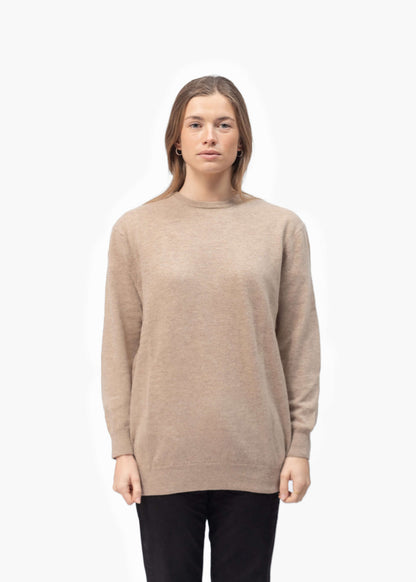 Merino Wool Blend Knit Sweater