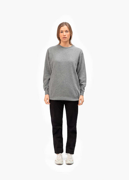 Merino Wool Blend Knit Sweater