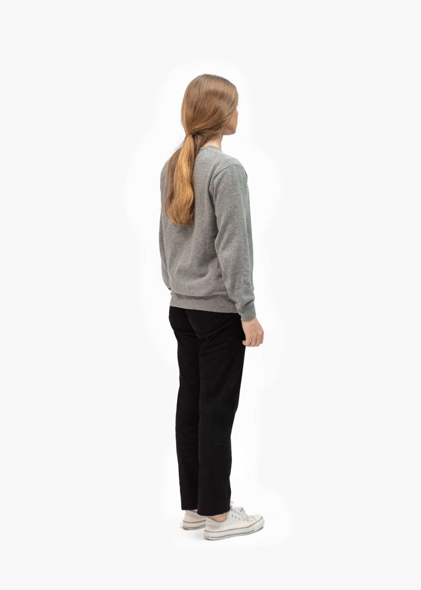 Merino Wool Blend Knit Sweater