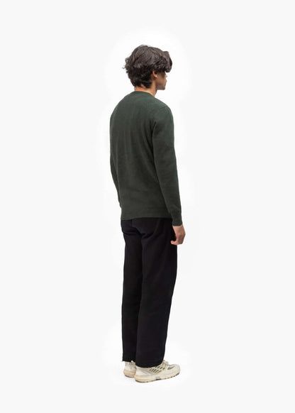 Merino Wool Blend Knit Sweater