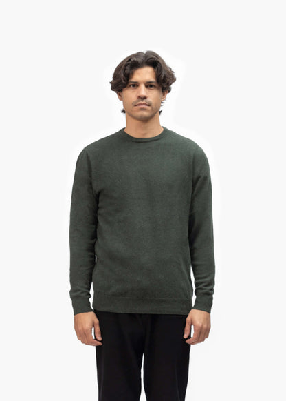 Merino Wool Blend Knit Sweater