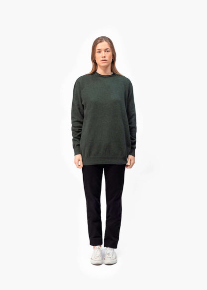 Merino Wool Blend Knit Sweater