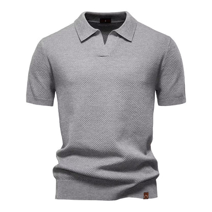 Verona Men's Mesh Polo Shirt – Breathable Short Sleeve
