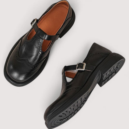 Classic orthopaedic mary jane ballet flats for women | Valerie